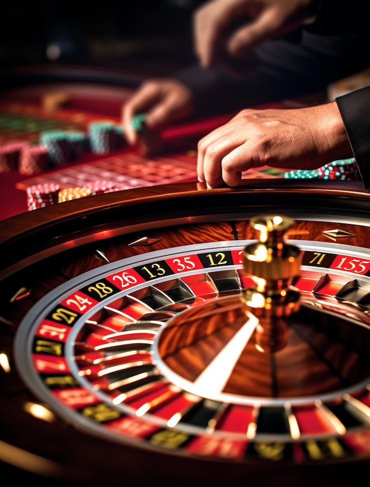 dultogel slot app login screen on mobile phone with live blackjack table visible in background